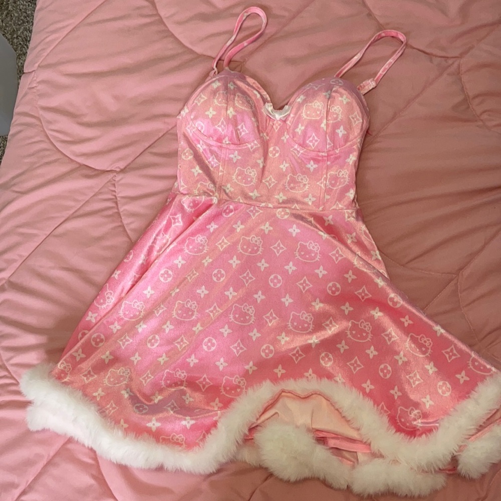 Hello kitty Christmas/ party dress